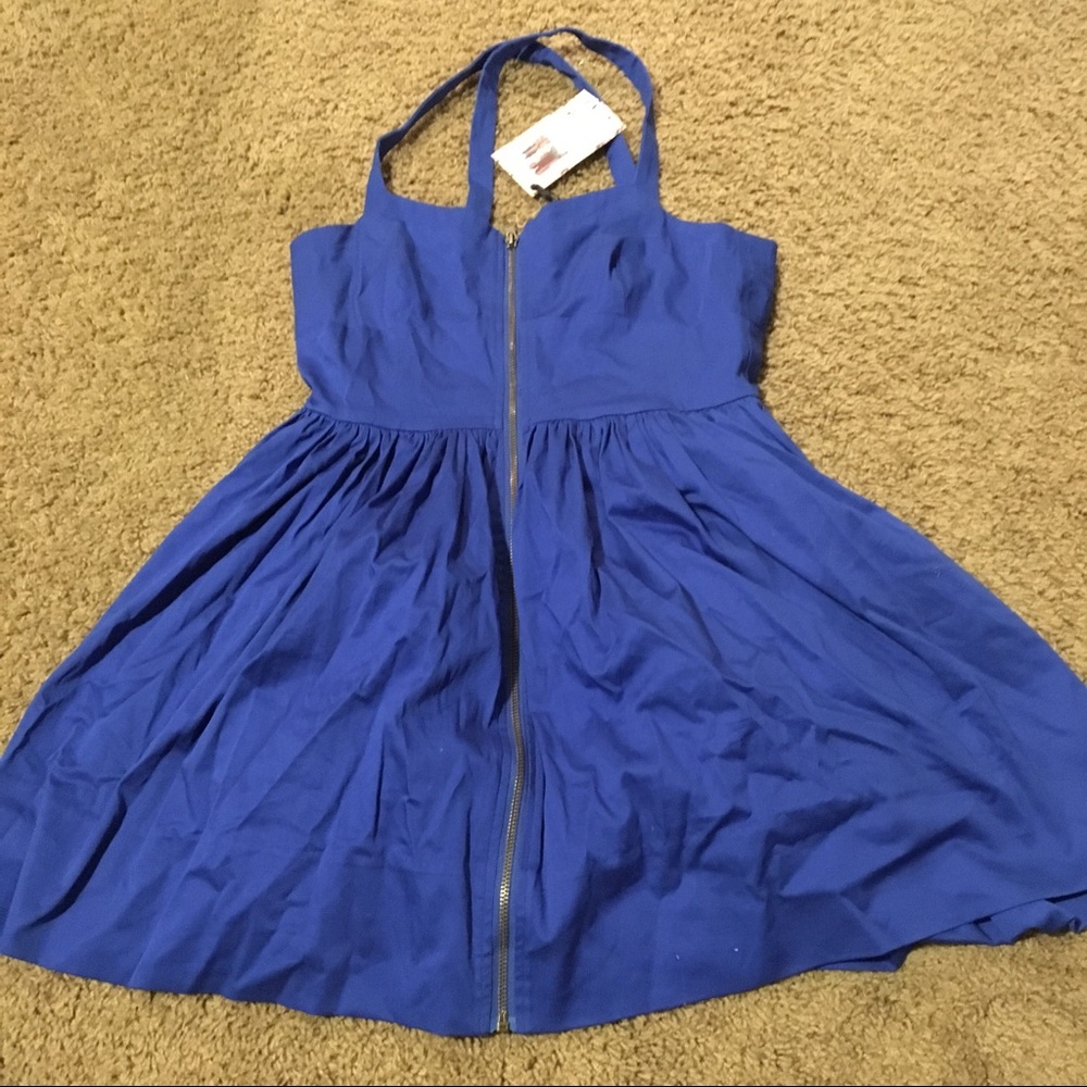 BB Dakota skater zip up dress